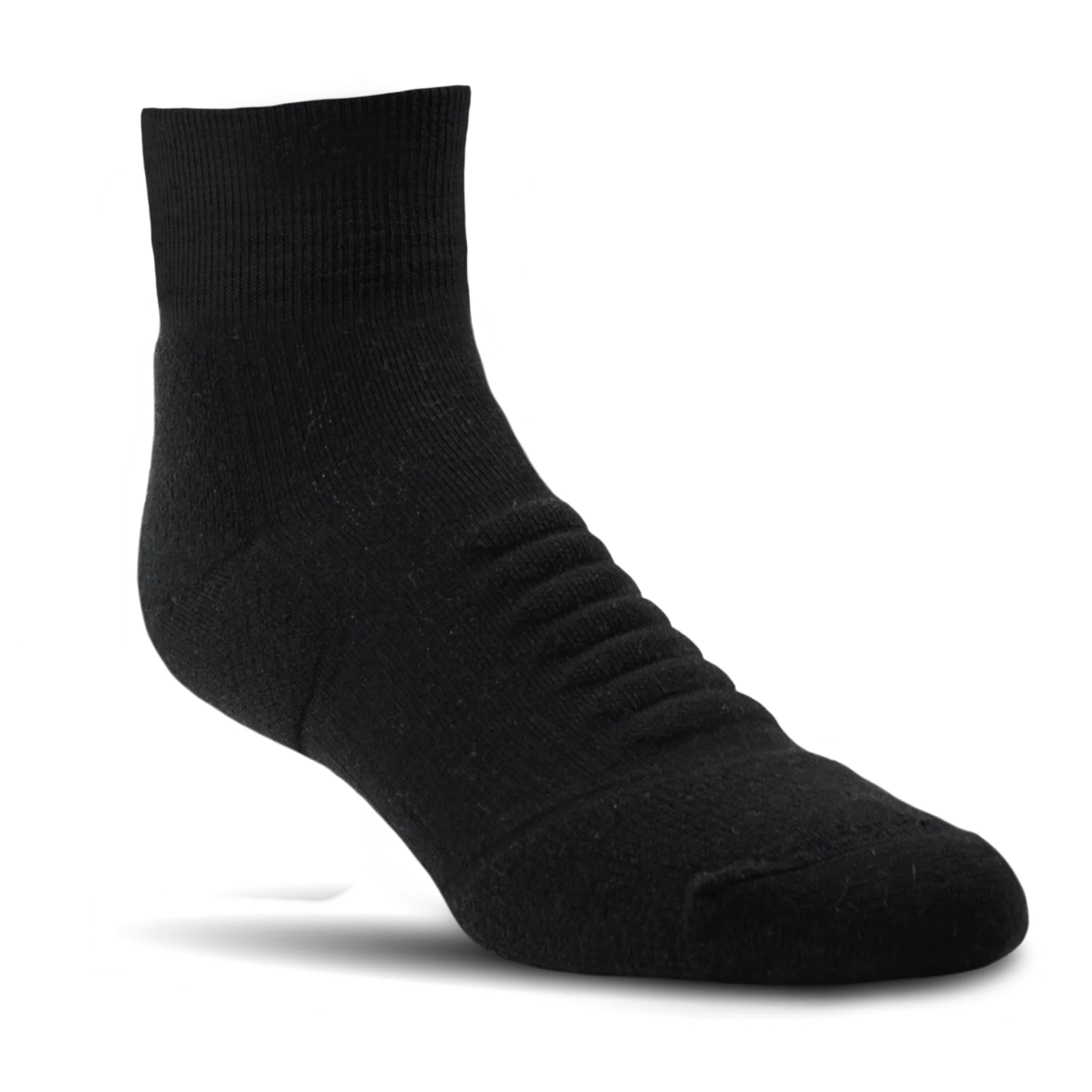 Farm to Feet Fayetteville Light Targeted Cushion 1/4 Crew Socks