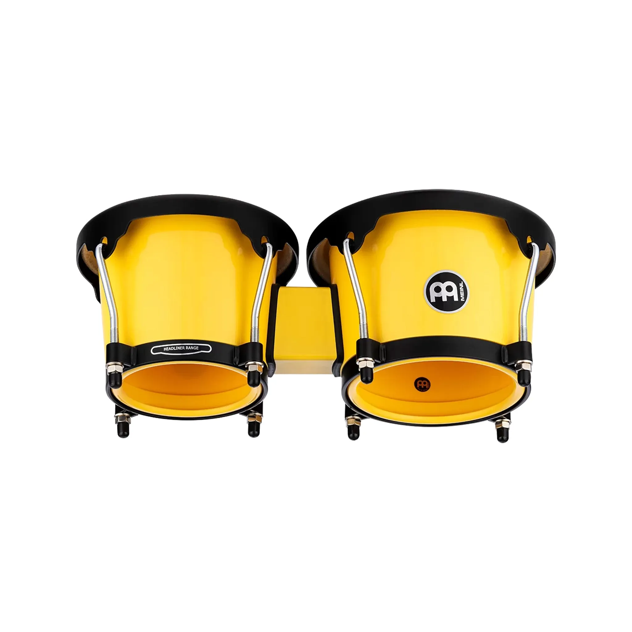 MEINL Percussion HB50IY 6.5inch   7.5inch Journey Series ABS Bongo, Illuminating Yellow